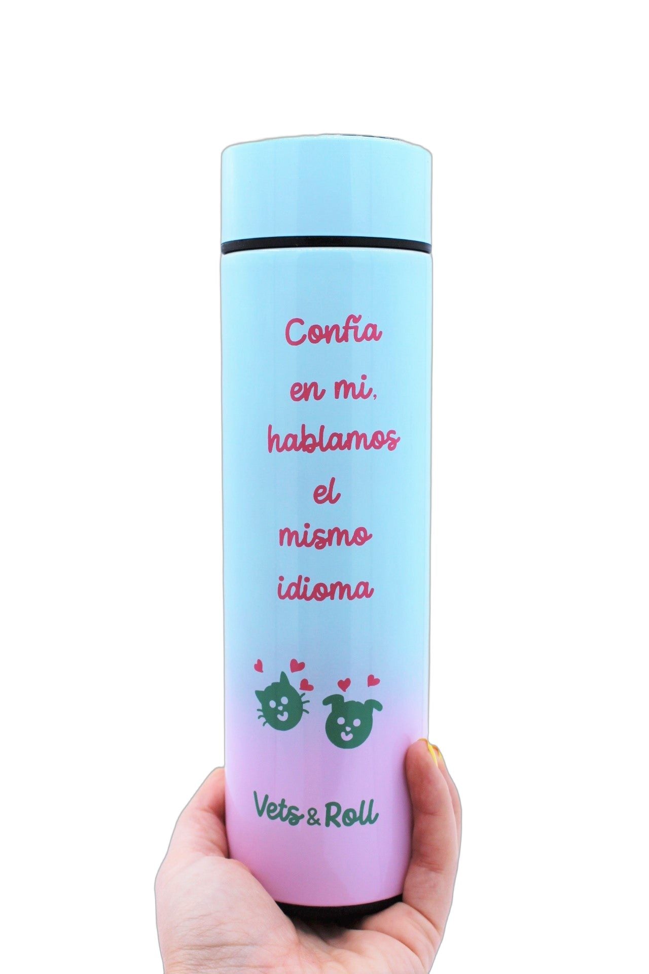 Botella Confía en mí