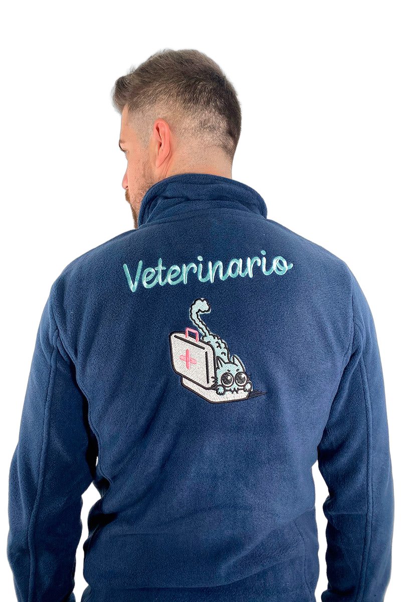 Chaqueta Polar Veterinario