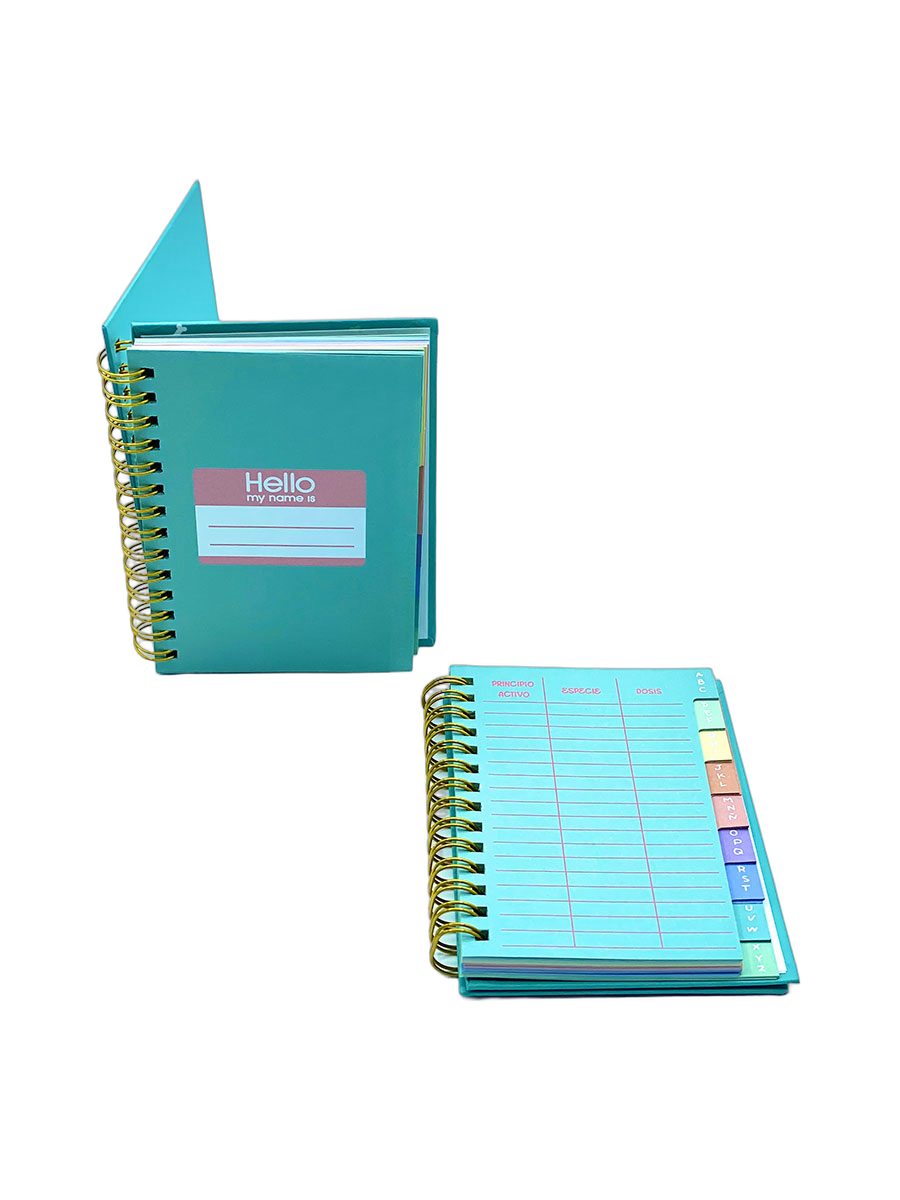 Libreta Medicación Gala