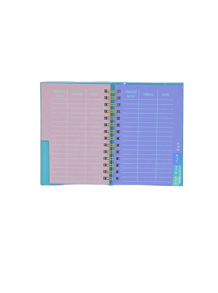 Libreta Medicación Gala