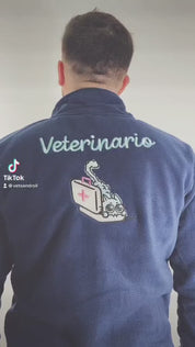 Chaqueta Polar Veterinario